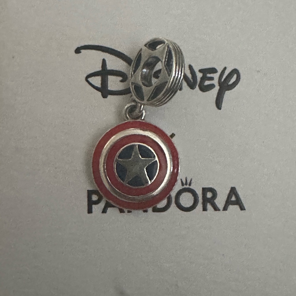 Captain America Pandora Charm